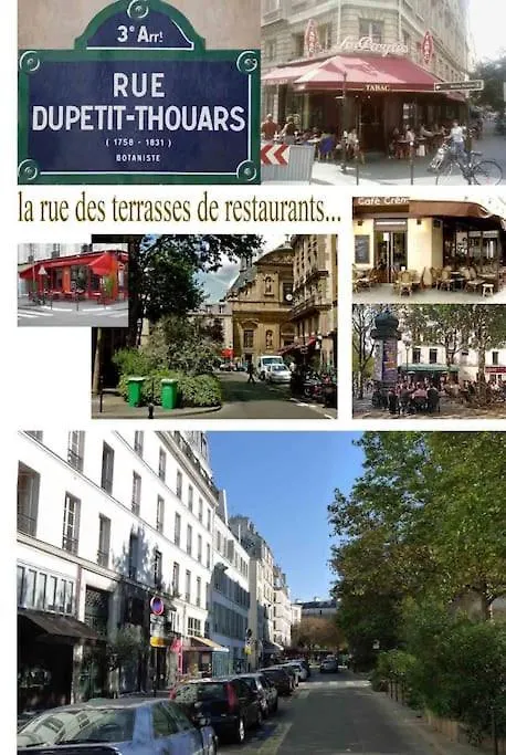 De 3 P, Baroque Et Vues Sur Toits Du Marais Apartamento *