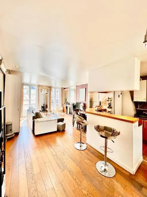Apartment De 3 P, Baroque Et Vues Sur Toits Du Marais