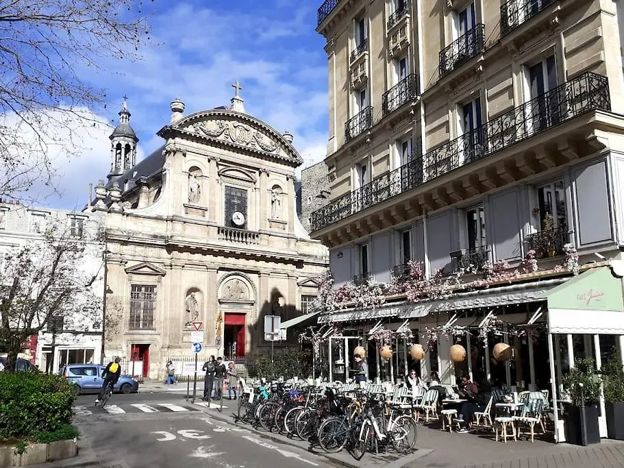 De 3 P, Baroque Et Vues Sur Toits Du Marais Διαμέρισμα Παρίσι