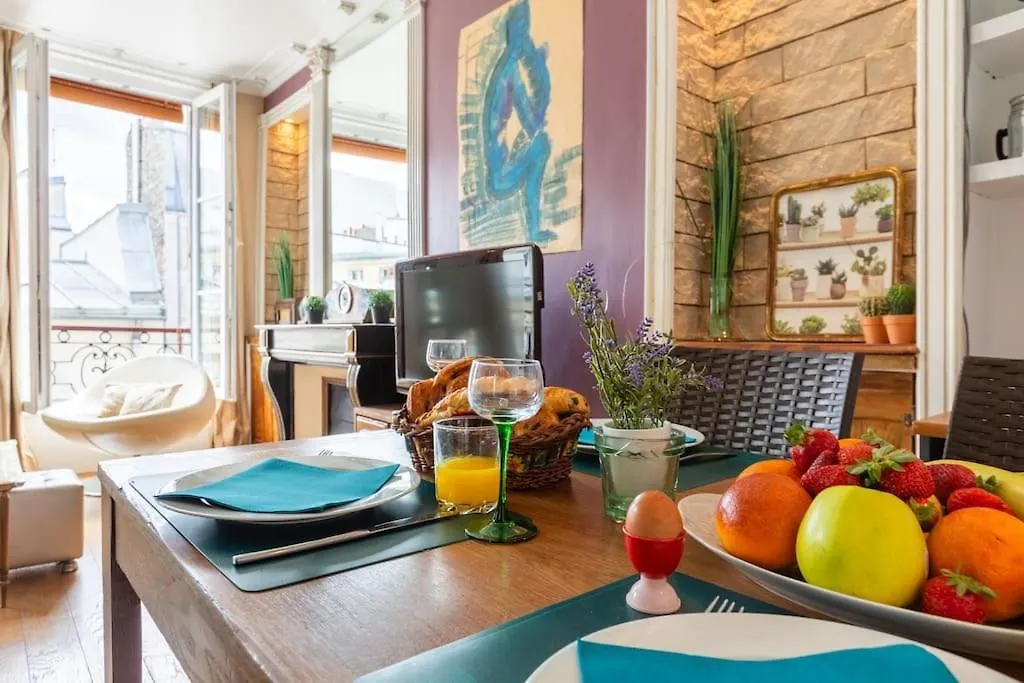 De 3 P, Baroque Et Vues Sur Toits Du Marais Apartament Paryż
